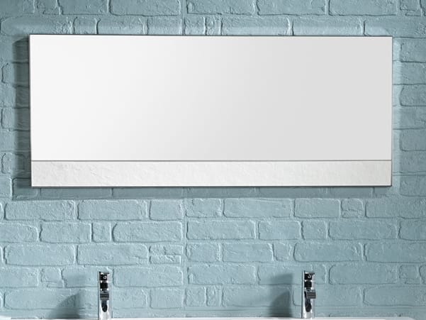 Прямоугольное зеркало в Akron© с рамкой Acquabella Выставка ARCH-00149315 - Вид №1