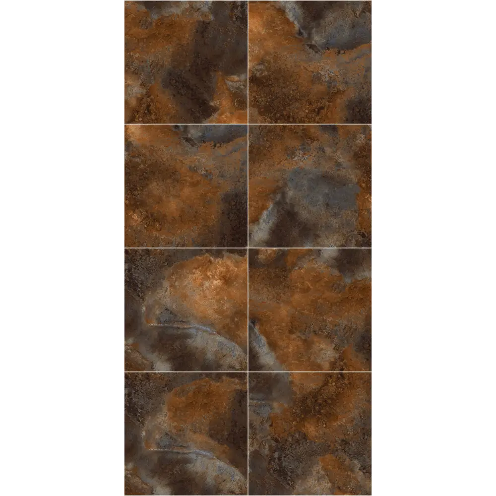 Глазурованный керамогранит Ceradim Dazzle Cosmos Grande 60x60 см 1.44 м² лаппатированный цвет коричневый 89457822 STLM-2093454 - Вид №1