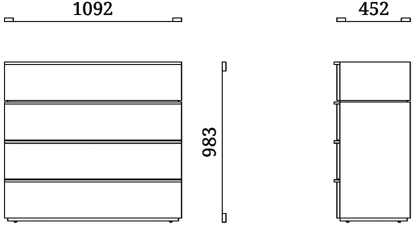 Febal Casa Модульный лакированный комод Gae sun-id-1425325 - Вид №4