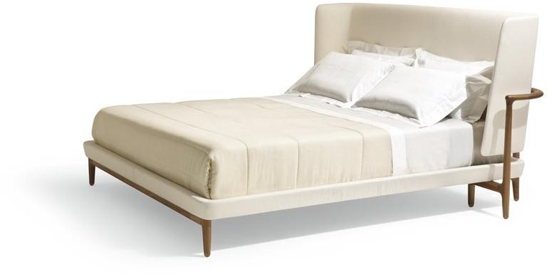 Giorgetti Двуспальная кровать с мягким изголовьем sun-id-1474431 - Вид №1