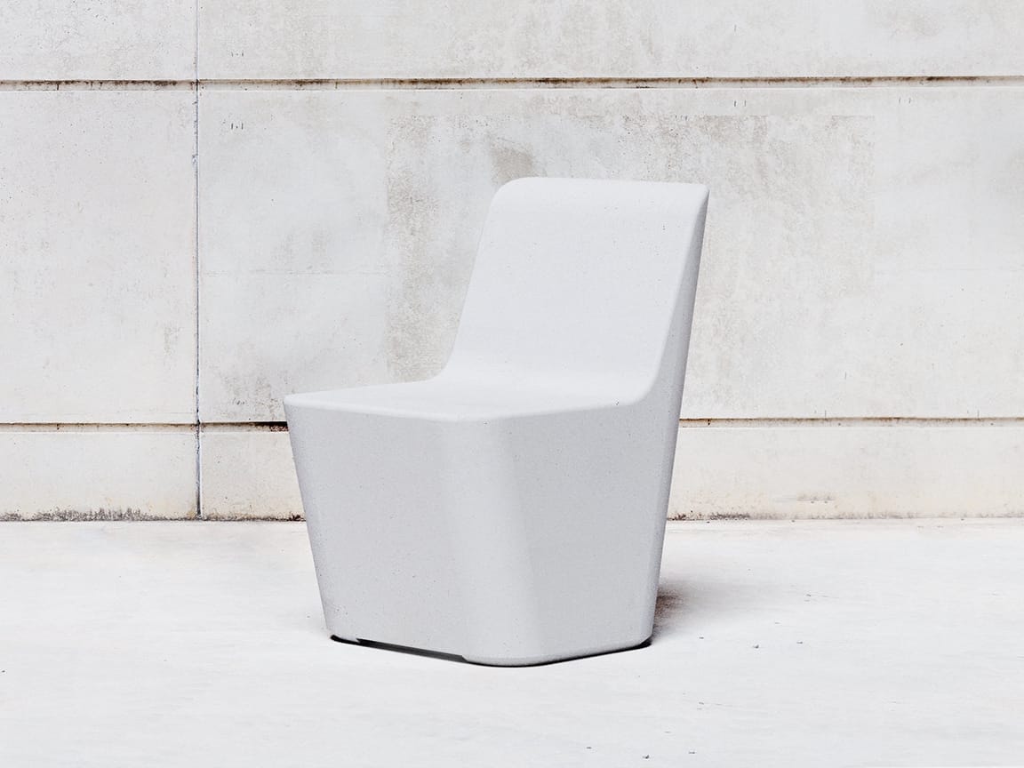 Бетонное наружное сиденье SIT Smooth ARCH-00148976