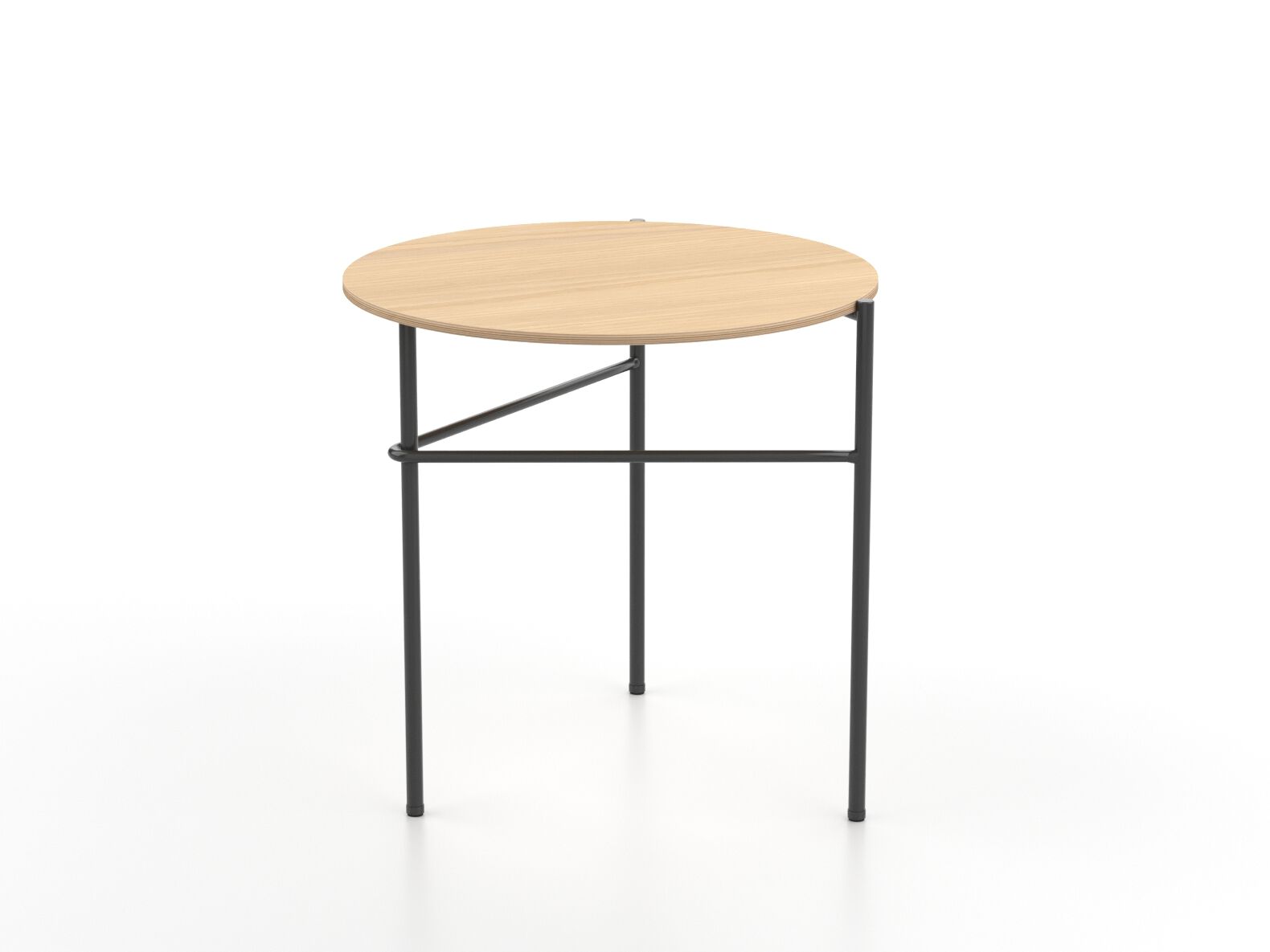 Круглый стол из стали и дерева Omelette Editions DOWNTOWN ARCH-00089662