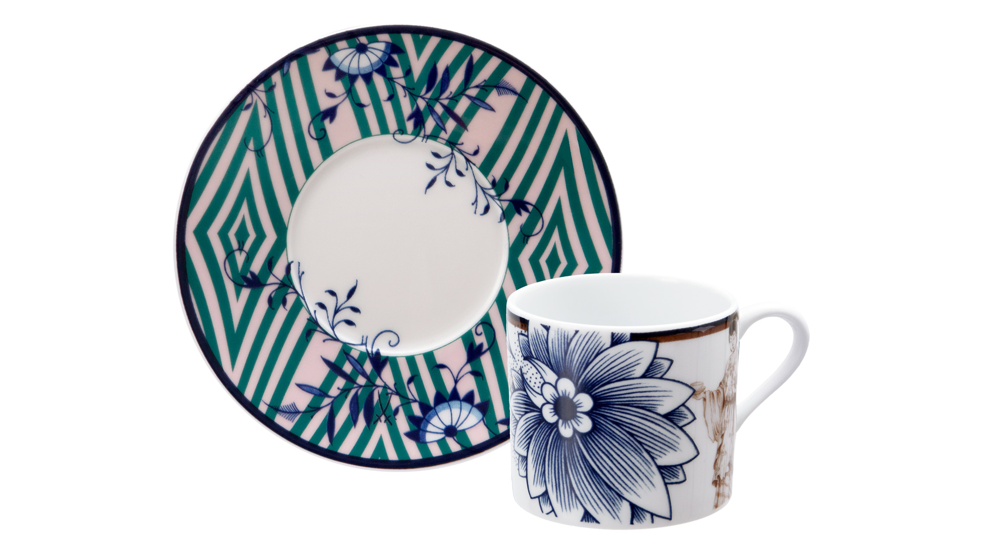 10663832 Meissen Чашка для эспрессо Meissen "Коллаж. Благородный Китай" 50мл, п/к Фарфор  - Вид №2