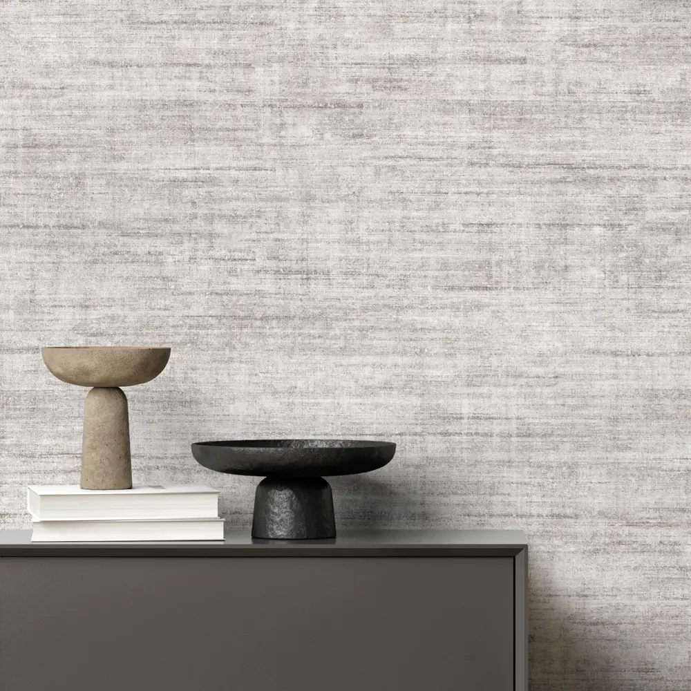 Флизелиновые обои Domani Casa Кампари с полосатым рисунком в цвете мокко 89440760 STLM-1582392 - Вид №3