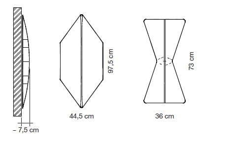 Акустическая панель в Trevira® CS Caimi Brevetti BOW ARCH-00044616 - Вид №7