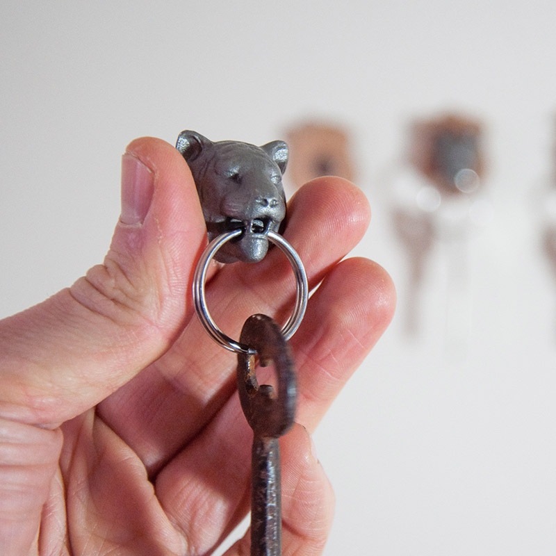 SK KEYTROTIGER1 Держатель для ключей с брелком tiger Suck UK  - Вид №4