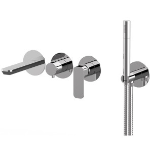 TA710D2P Душевой набор DANIEL RUBINETTERIE