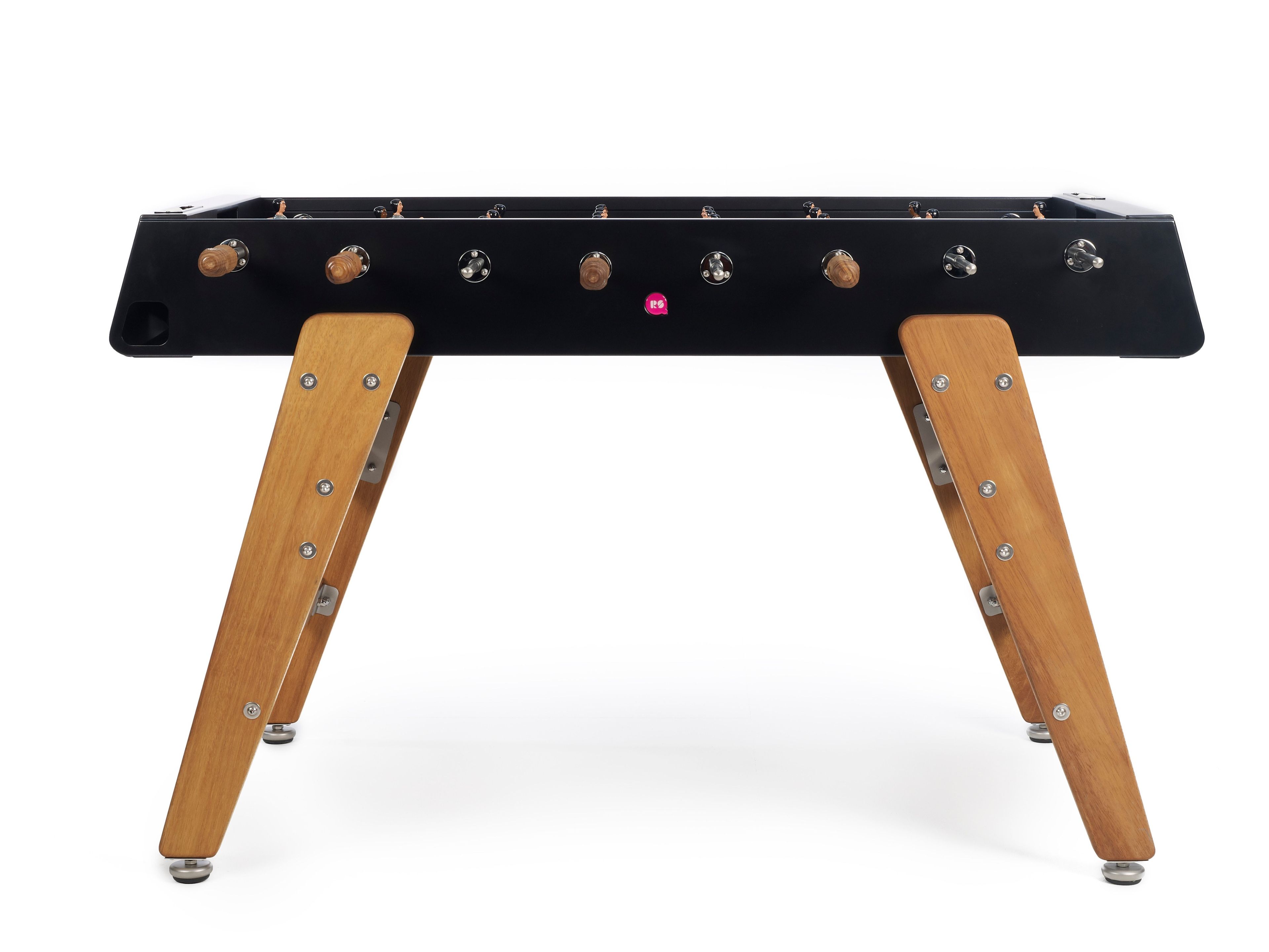 Прямоугольный стальной кальциобалилья и ножки из Ироко RS Barcelona RS3 WOOD ARCH-00003959 - Вид №10