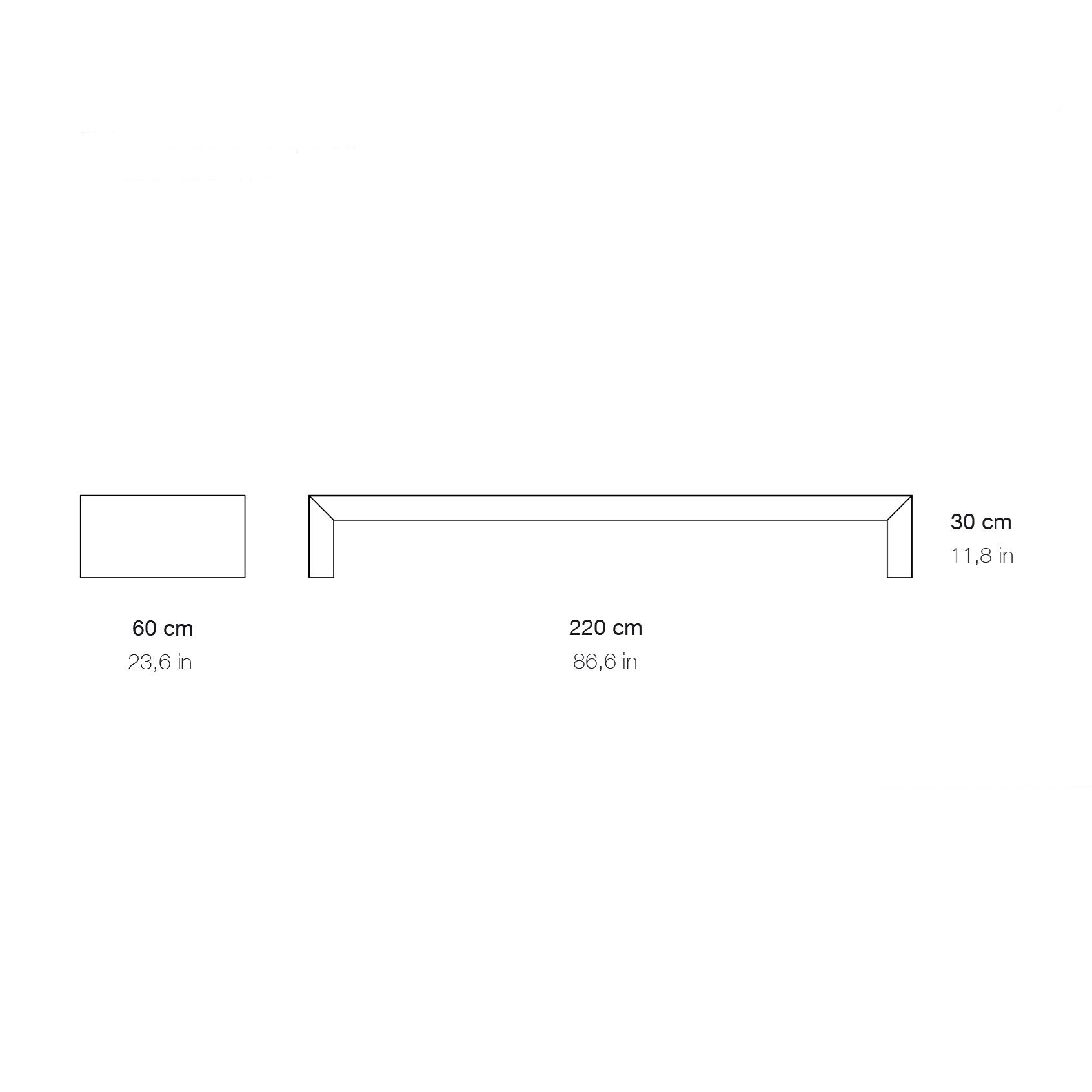 Прямоугольный журнальный столик Branca Lisboa Арка ARCH-00024306 - Вид №11
