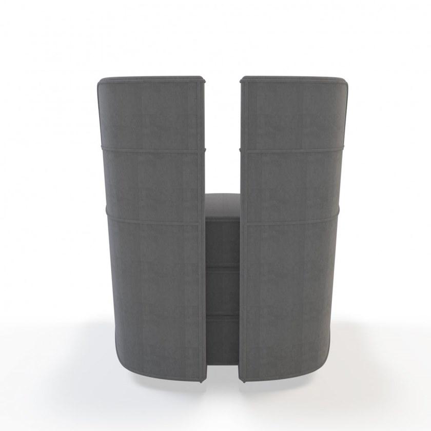 MARIONI Кресло из ткани с подлокотниками Wing I0323 - Вид №2