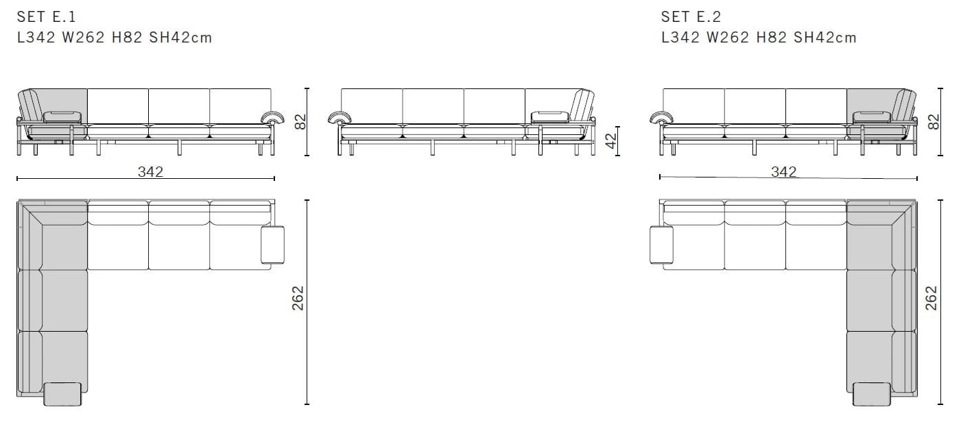 Ткань диван District Eight Stilt ARCH-00135719 - Вид №10
