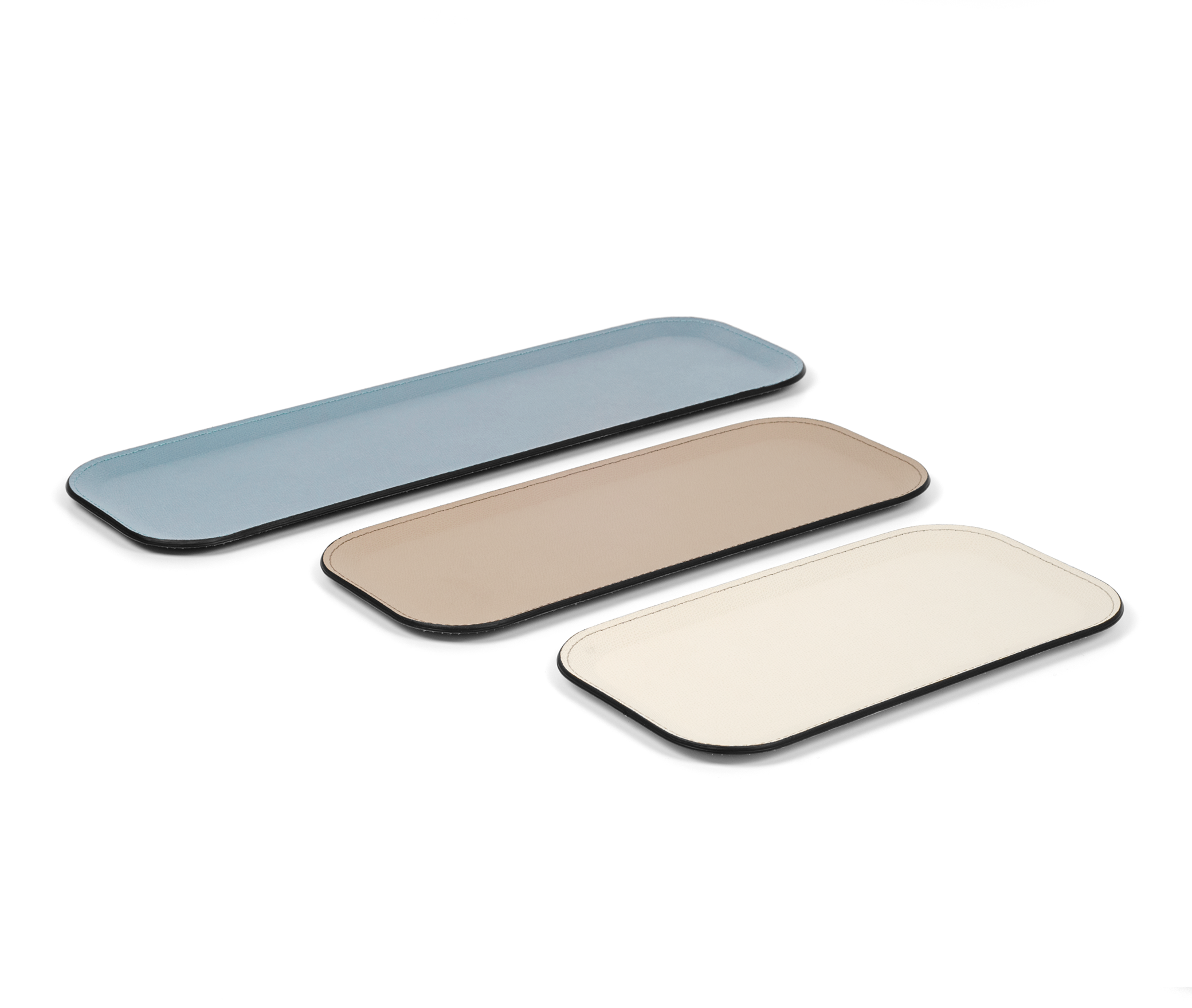 Victor Поднос для мелочей - 11x29 см / зернистая кожа_coffee Pinetti 00.1941.029.015 - Вид №1