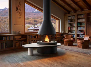 Облицовка камина из фаянса