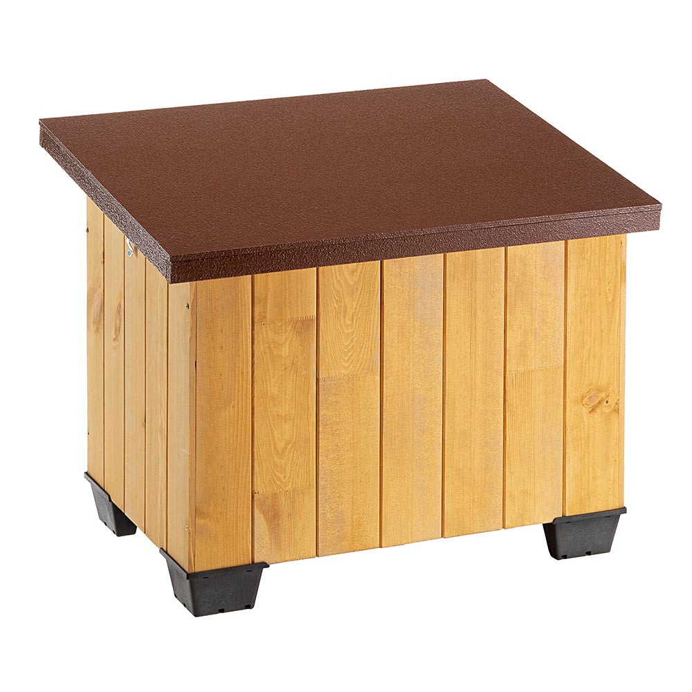 ПР0019184 Будка для собак Baita 60 деревянная,73,5х59х52,5см FERPLAST  - Вид №3