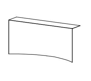 Стальная настенная прямоугольная консоль Desalto ARCH-00048472 - Вид №7