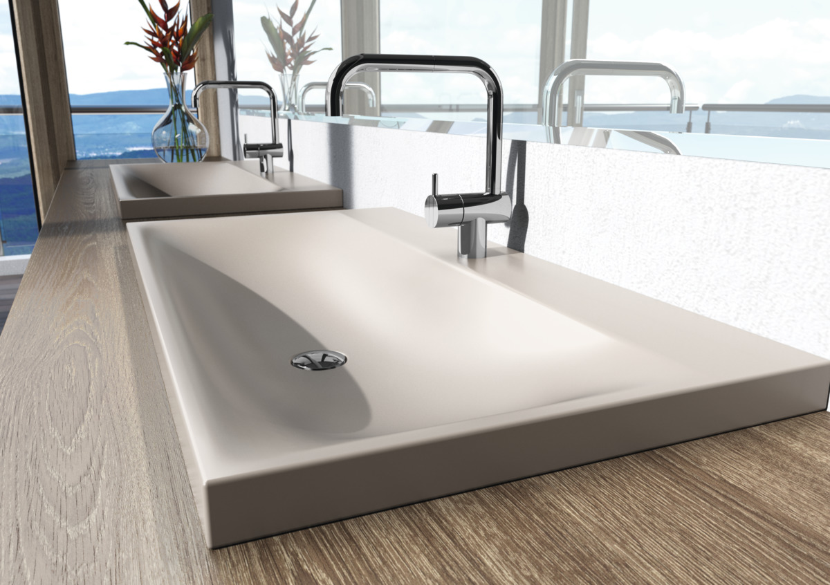 Умывальник KALDEWEI Сталь эмалированная 3040 448 теплый серый 60 30403319448 - Вид №5