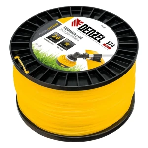 91415907 Леска для триммера Denzel звезда 2 мм х 374м на Din катушке Flex Cord STLM-0962805