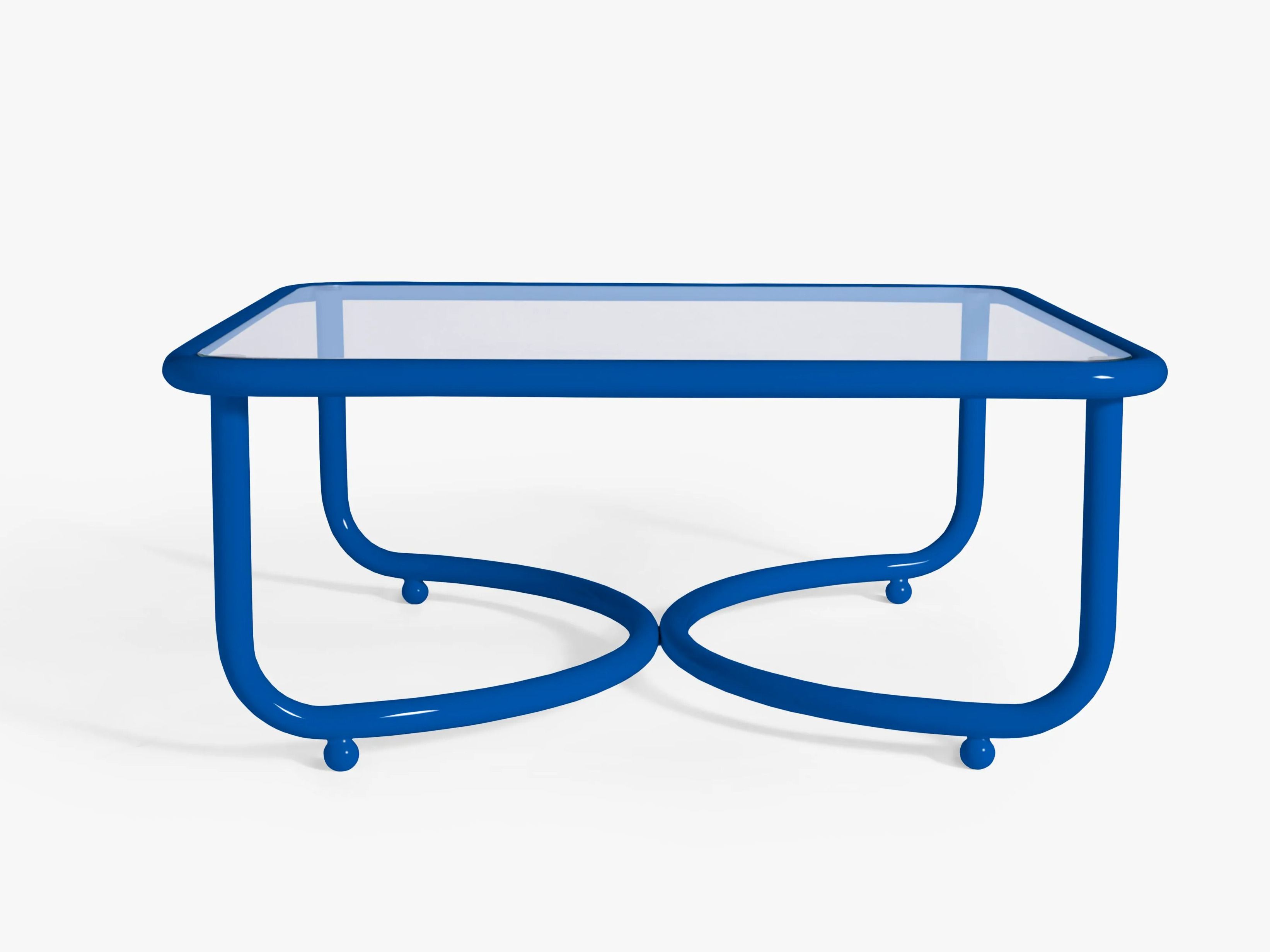 Квадратный садовый стол из нержавеющей стали и стекла Exteta Locus Solus ARCH-00090760 - Вид №2