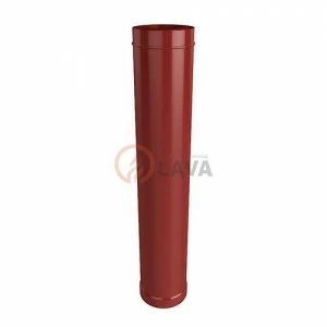 Труба-сэндвич LAVA 130/200 мм. 1 м. красный (3011)