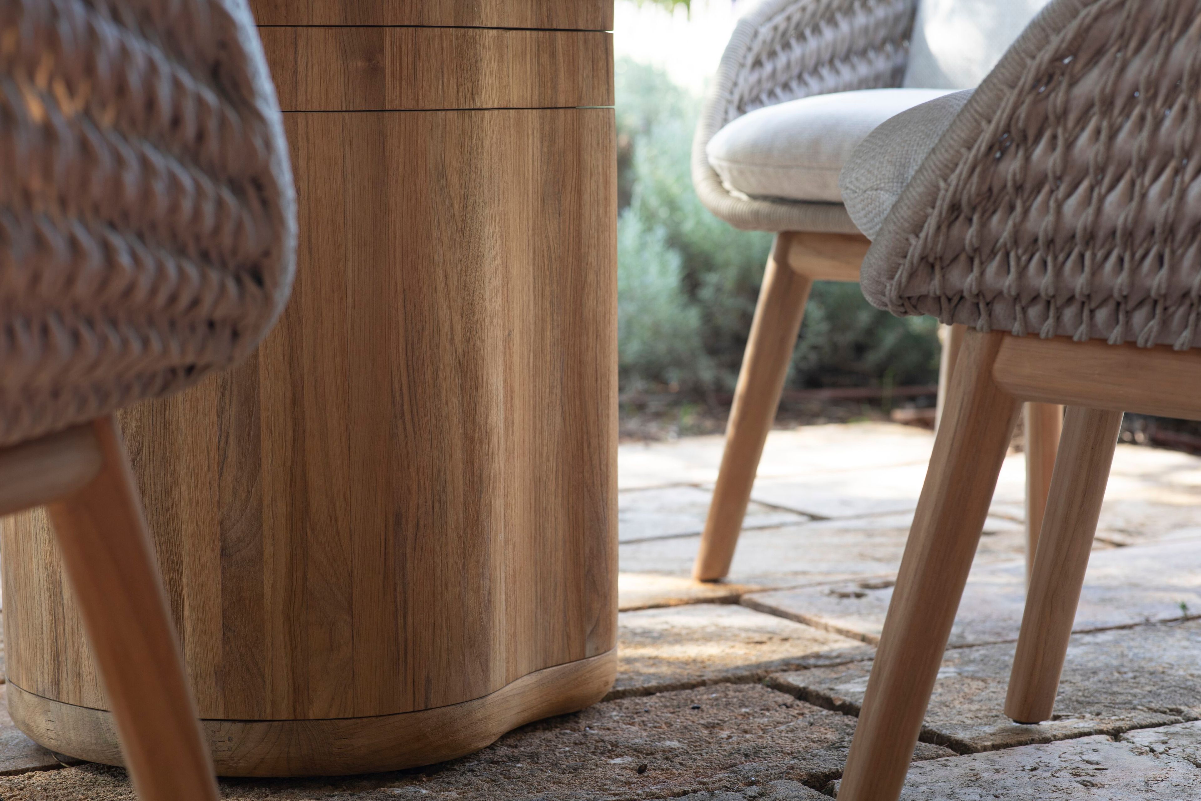 Обеденный стол из тикового дерева и керамики MANUTTI Ogado ARCH-00032949 - Вид №10