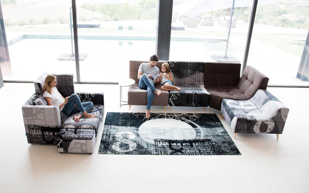 082042 Модульный диван Fama LuciPop Santreyd  - Вид №6