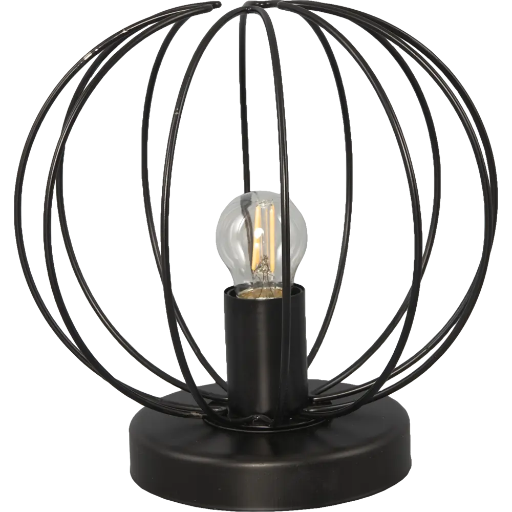 Настольная лампа КС30051/1T 1хЕ27х60 Вт цвет чёрный КЛЮЧНИК STLM-2071637