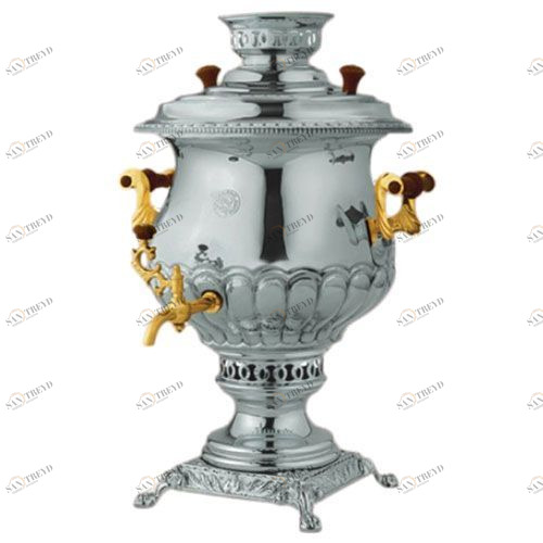 Самовар Персидский С 2001/2 жаровый 5,5 л. + труба Santreyd 2683