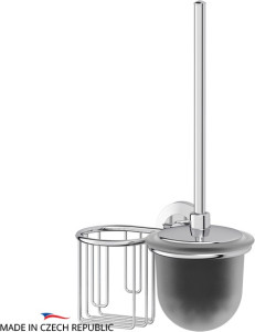 STA 058 Держатель освежителя воздуха с туалетным ершом с крышкой FBS Standard