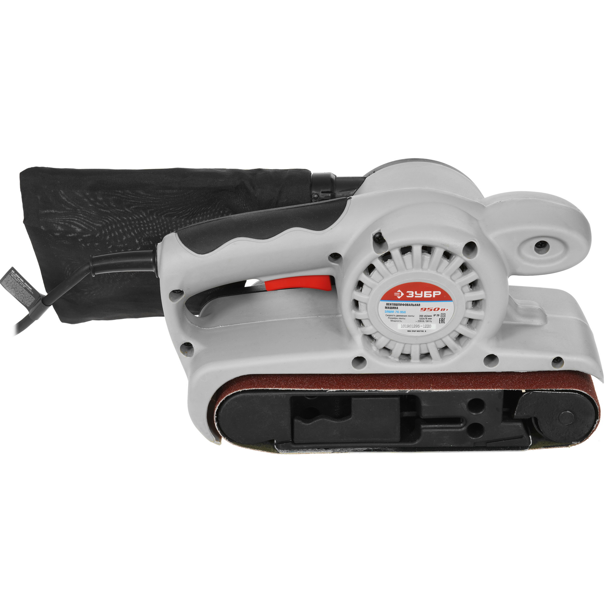 Ленточная шлифмашина Зубр ЗЛШМ-76-950 1016240 STDN-0142684