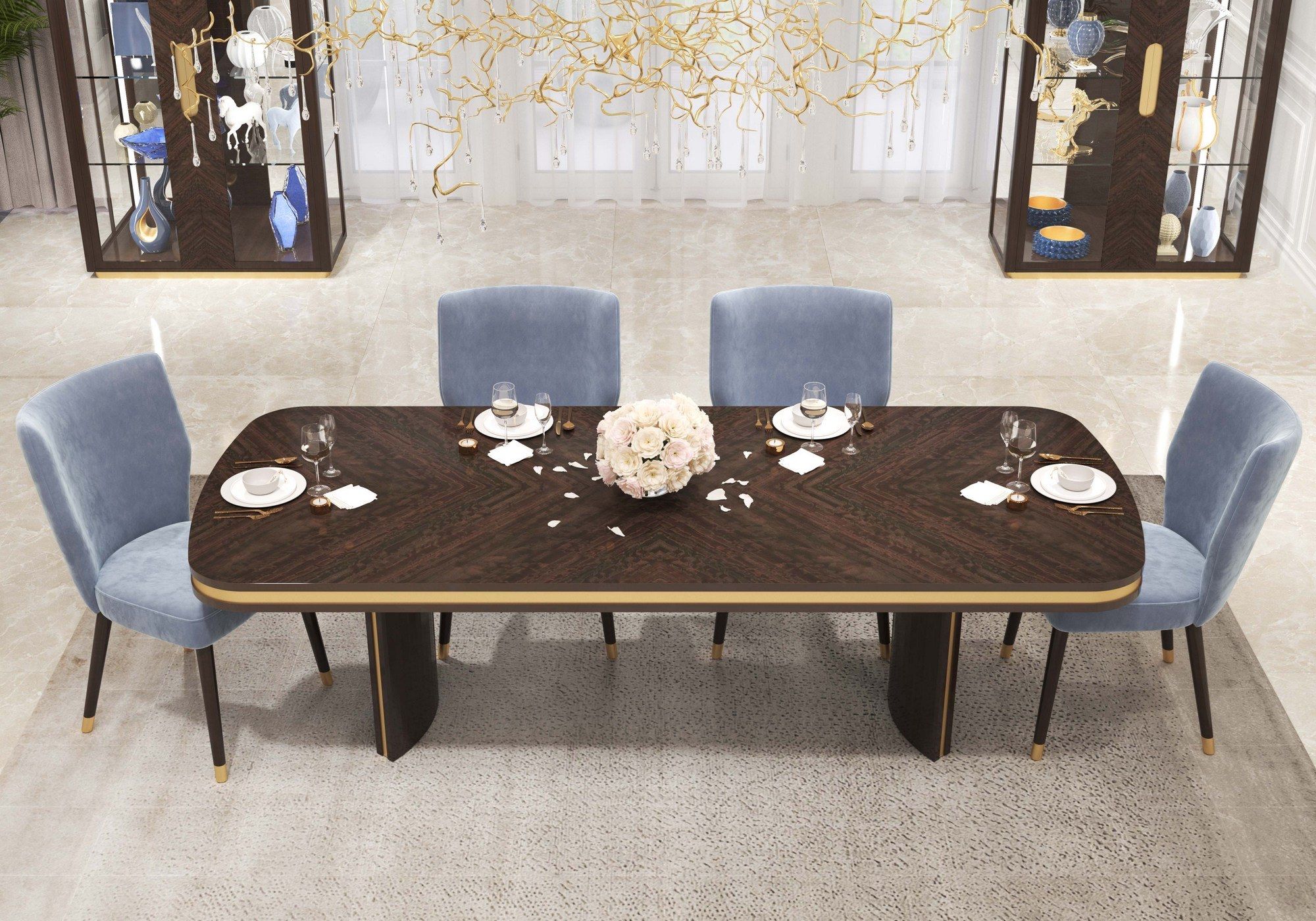 Бархатный мягкий стул GUERRA VANNI Clizia ARCH-00027612 - Вид №5