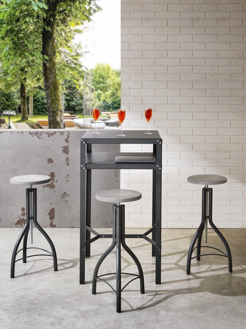 PF Stile Прямоугольный высокий стол из стали sun-id-1498054 - Вид №2