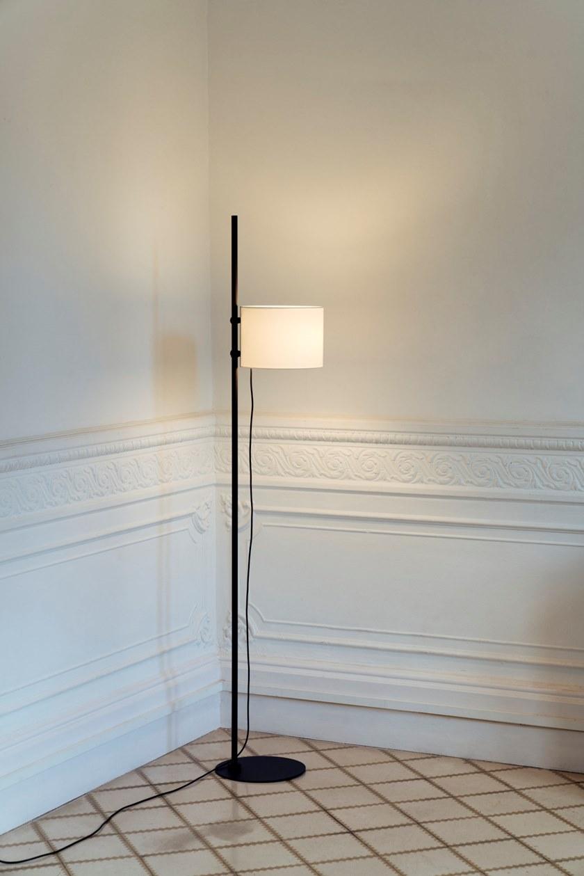 Milan Iluminacion Торшер с регулируемой высотой из ткани и стали Twain 6904 - Вид №8