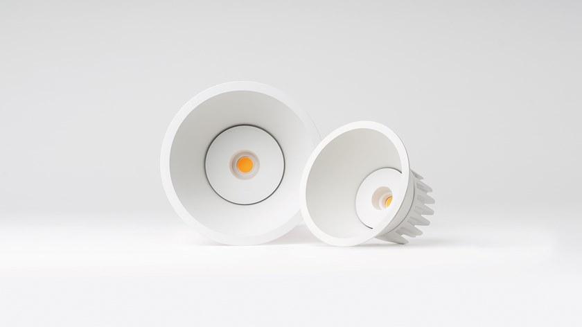 Arkoslight Круглый встраиваемый светодиодный светильник из алюминия Lex eco sun-id-1406837 - Вид №2