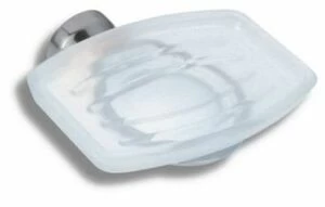 Мыльница стеклянная Novaservis Metalia 3 6336.0 хром