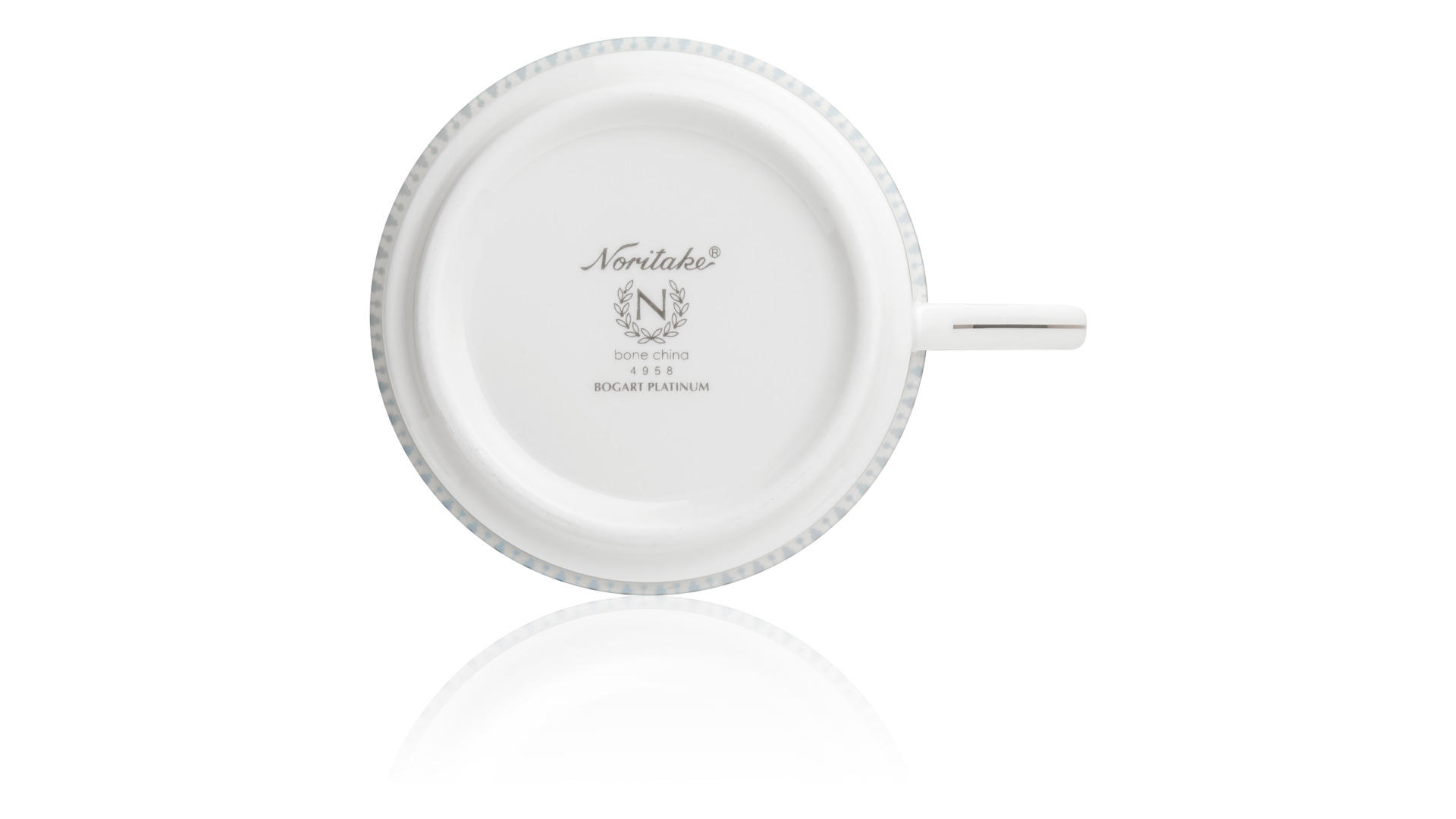 10672920 Noritake Сервиз чайный Noritake "Богарт платиновый" на 6 персон, 20 предмет Фарфор костяной  - Вид №9