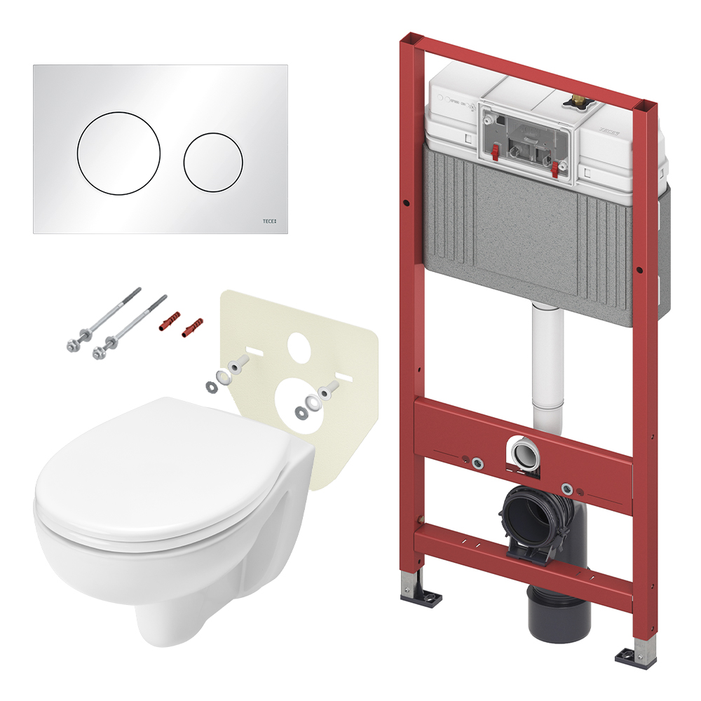 K440920.WC1 Комплекты из инсталляций, панелей смыва и унитазов ТЕСЕ V04 Tece 