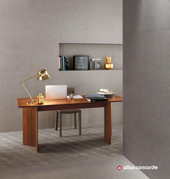 Atlas Concorde Белая плитка для стен с эффектом ткани Room sun-id-1400060 - Вид №18