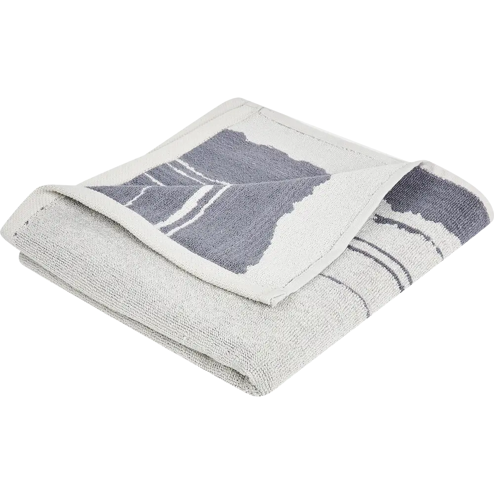 Полотенце махровое "Медео" 35x60 см цвет молочный Santreyd STLM-2069681 - Вид №2