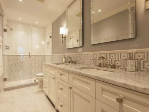 Martini Interiors Полная мебель для ванной из массива дерева Custom