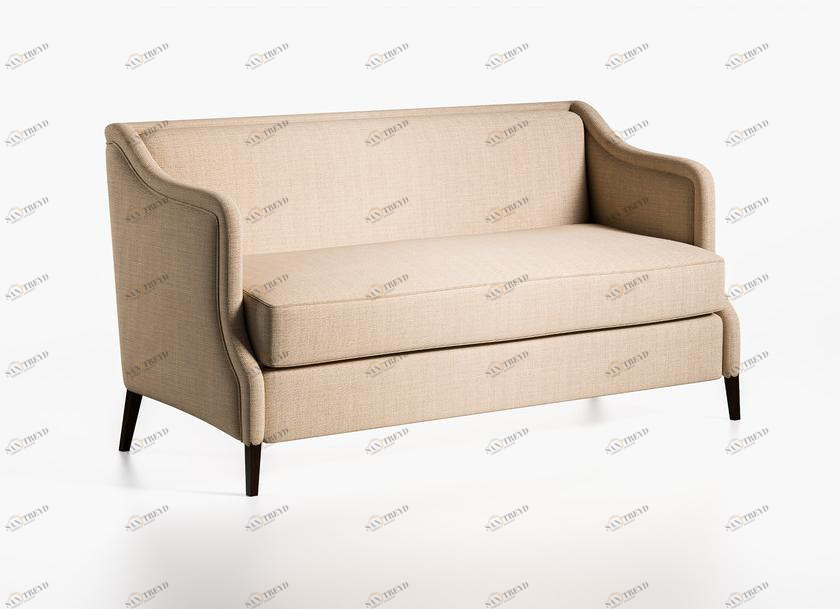 Caroti 3-х местный тканевый диван Via montenapoleone 2032 