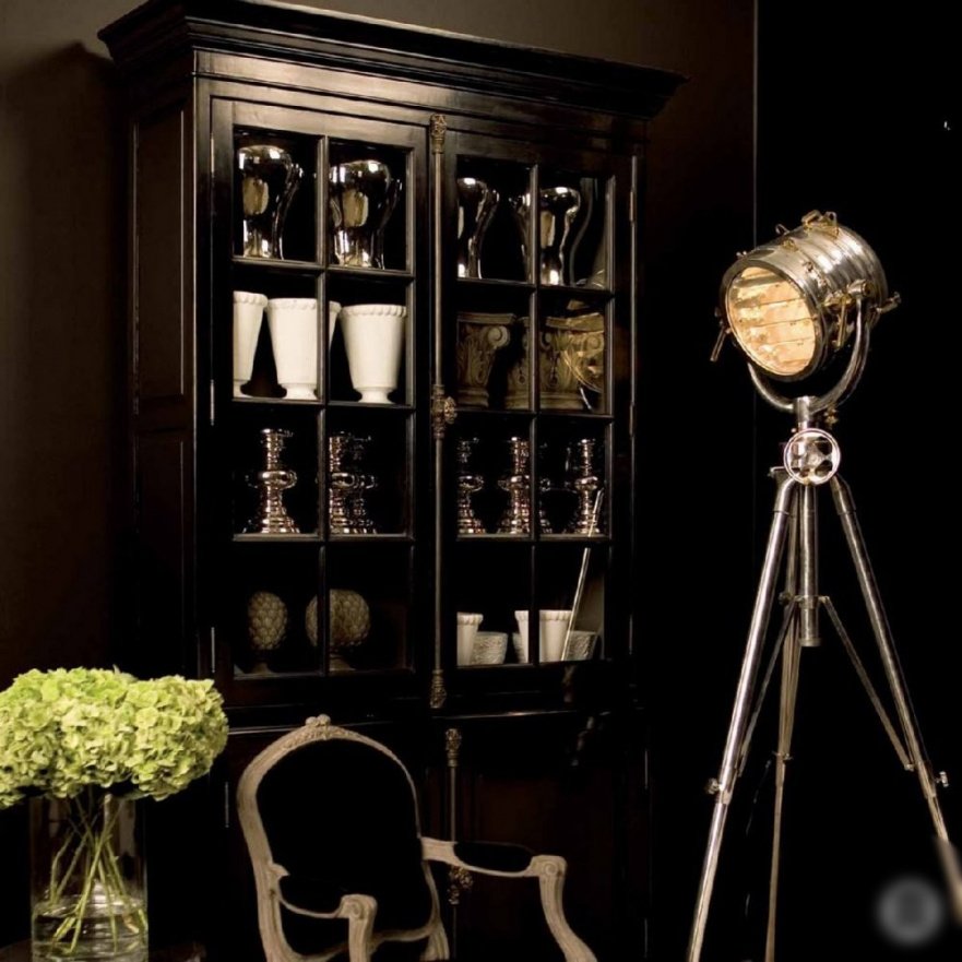 Напольная лампа Atlantic от Eichholtz Хром 104423 EICHHOLTZ ПРОЖЕКТОР, ЭЛИТНЫЕ 060003 Хром;черный  - Вид №3