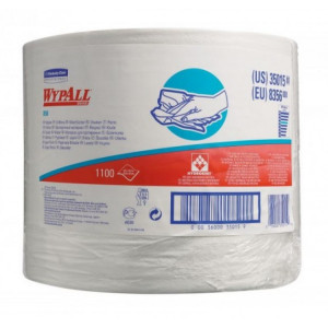 8356 Kimberly Clark Нетканый протирочный материал рулонный Kimberly-Clark WypAll X50 8356 1-слойный 1 рулон 374 м