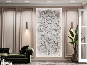 Трехмерная декоративная гипсовая панель