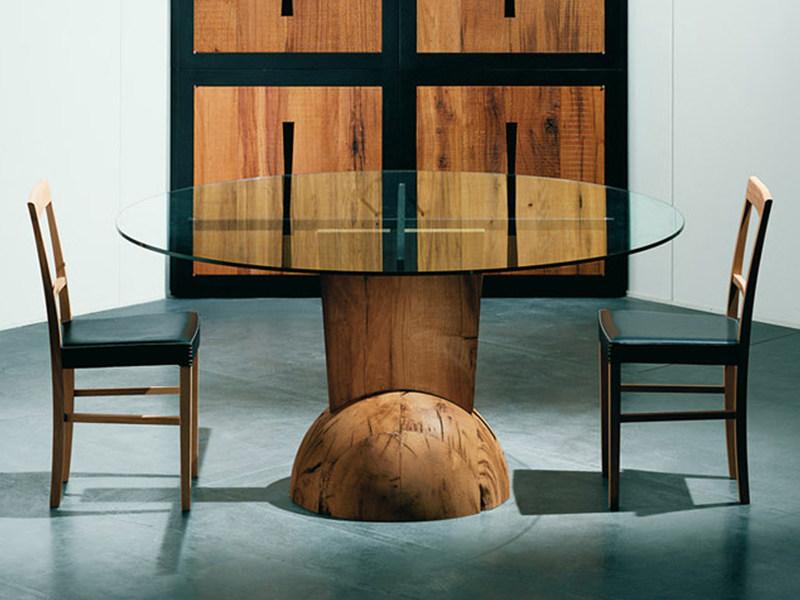 ESTEL GROUP Круглый стеклянный стол sun-id-1438557 - Вид №1