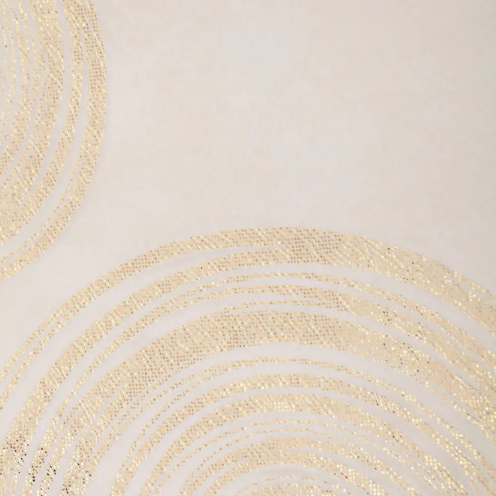 Плед Золотые сферы 180x200 см микрофибра бело-золотой Ardenza Новогодняя STLM-2067904 - Вид №1