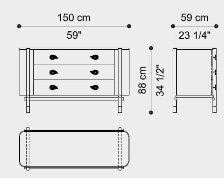 Деревянный комод ETRO Home Interiors Woodstock ARCH-00086217 - Вид №8