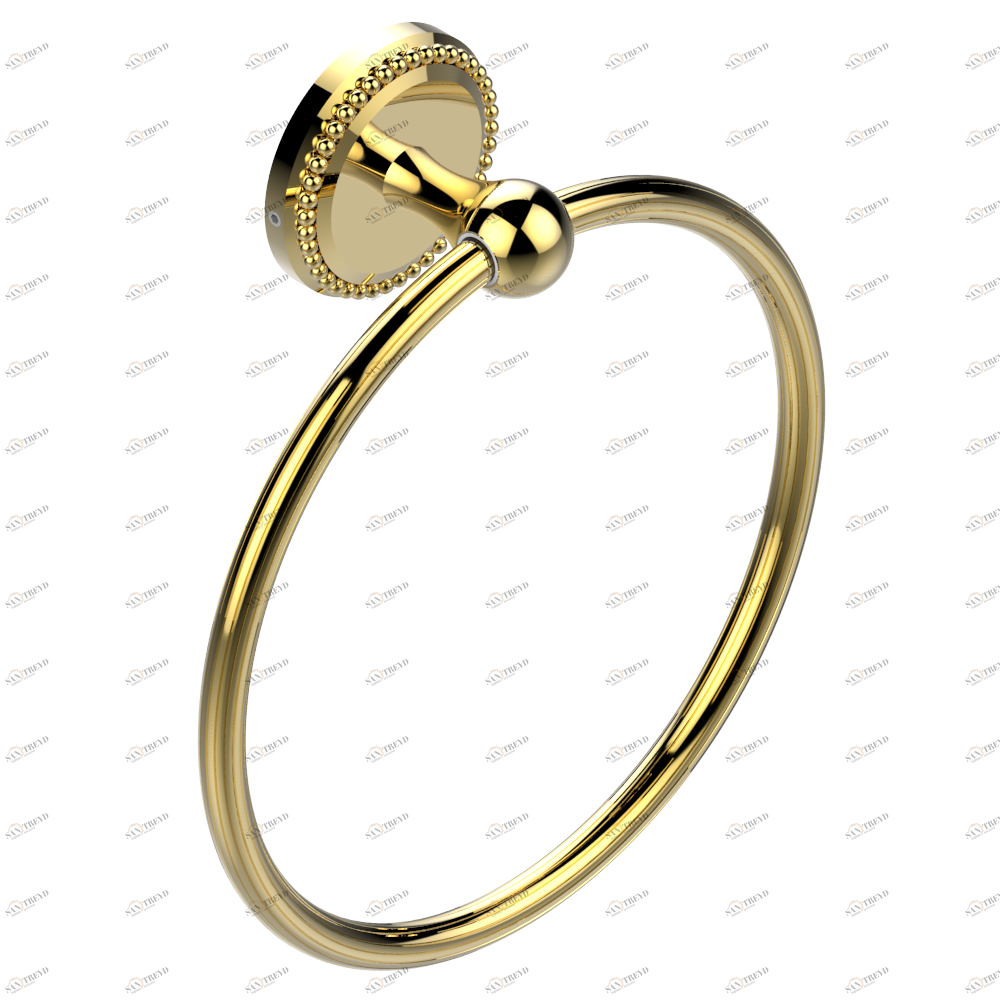 G14-504N Полотенцедержатель-кольцо-Ø 180 мм одинарное Thg-paris Versailles Золото G14-504N CAT.F