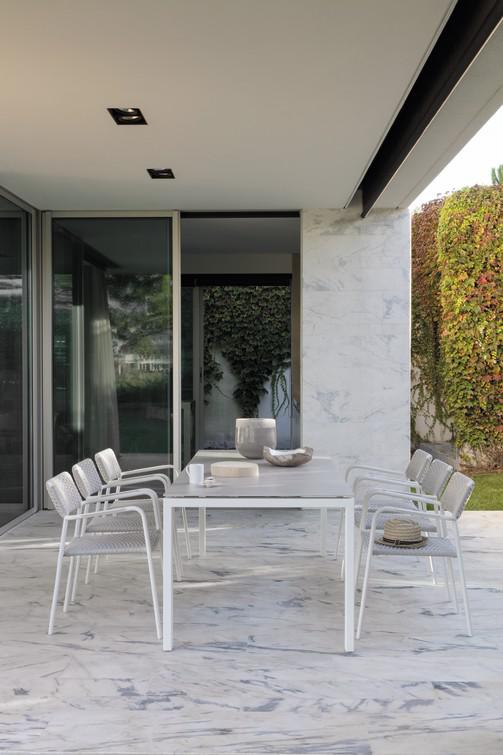 MNST1169 Обеденный стол pcsts white f8 270см x 105см Manutti Trento - Вид №2