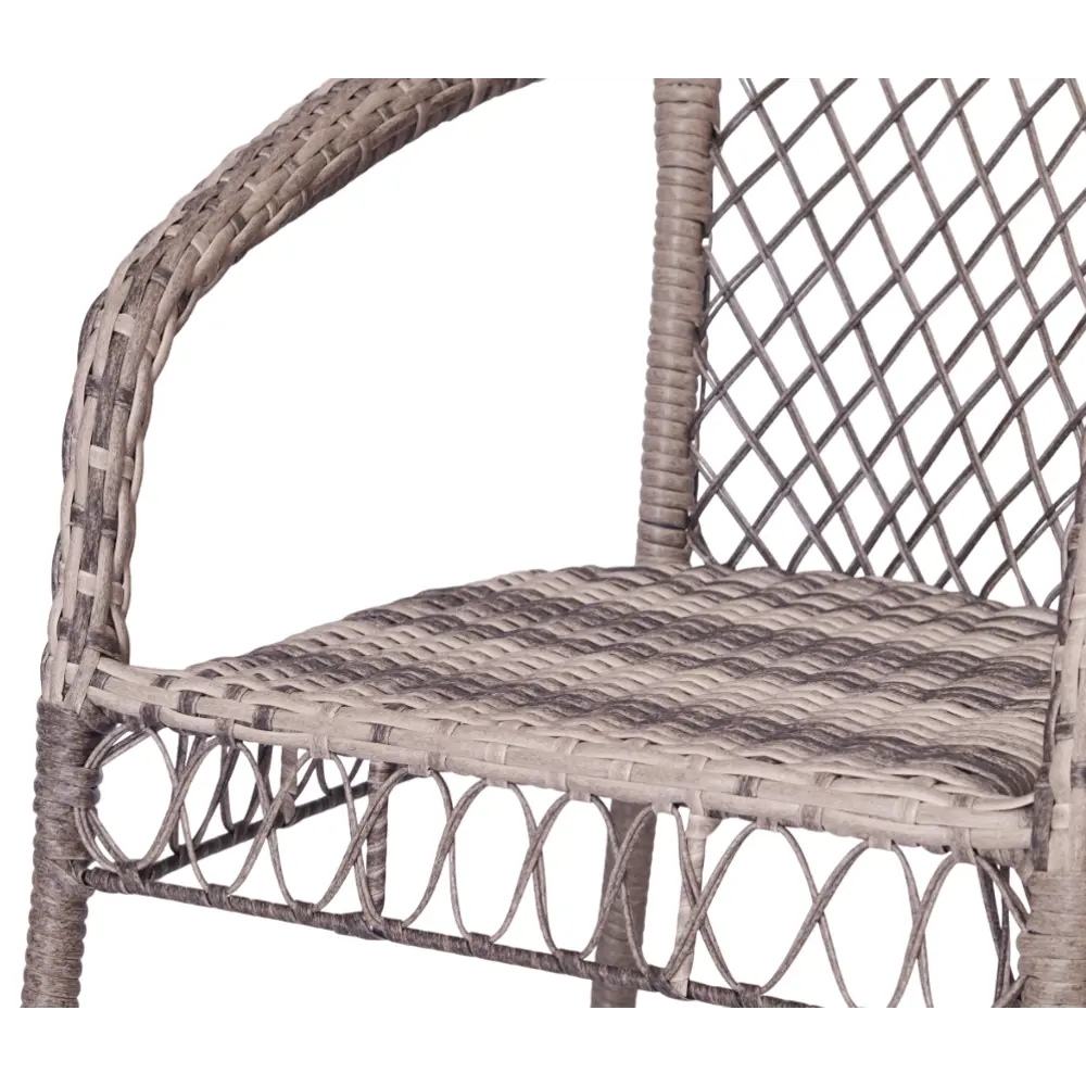 Кресло садовое Antony 60x60x80 см пластик серый Santreyd STLM-2199671 - Вид №5