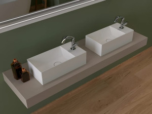 Керамическая столешница для мытья рук